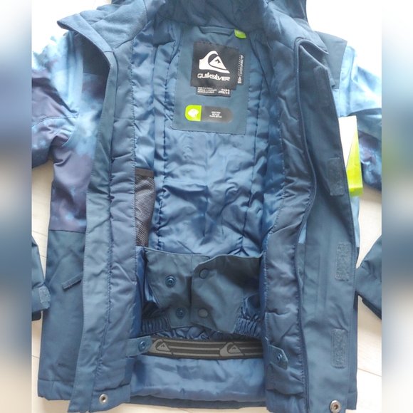 Quiksilver NEW Mission Print Block Snow Jacket - Picture 5 of 14